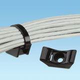 Cable Tie Mount, Extra-Heavy, #8 Screw ( By Panduit TMEH-S8-Q0