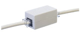 CAT6 Inline Coupler, RJ45 Connector, White By Ideal 85-356