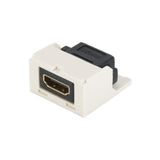 Snap-In HDMI Coupler, 1.3 Type A, Female to Female, Cat 2, White By Panduit CMHDMIWH