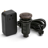 Garbage Disposal Air Switch, Nickel By Lew PDAS-NP