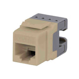 Cat 6, Snap-In, Ivory. 1=10 By DataComm Electronics 20-3426-IV-10