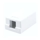 Single-Port Surface Mount Box, White By Wavenet SMB-1WH