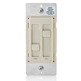 Fan Control & Dimmer, 120V, Al By Leviton 66DF-10T