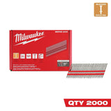 8D 2-1/4” x .131” Collated Duplex Nails By Milwaukee MDP8D-2000