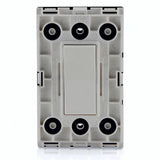 15A WR Residential Grade 3-Way Decora Switch, Gray By Leviton W5603-2GY