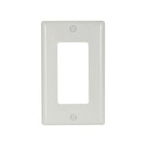 Wallplate 1G Decorator Nylon Std WH By Eaton Arrow Hart 5151W-BOX