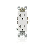 Tamper-Resistant Residential Grade Receptacle, 20A, Brown By Leviton T5825