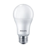 A19 LED Lamp, 40K By Philips Lighting 14A19/COR/940/FR/P/E26/DIM/T20 6/1CT