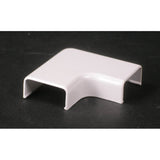 90° Flat Elbow, 2800 Series Raceway, Non-Metallic,White By Wiremold 2811-WH