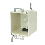 Single gang electrical box for use with nonmetallic sheathed cable By Allied Moulded 9366-EWK