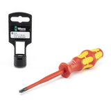 Slim Line Blade Slotted Screwdriver, Philips/Slotted By Wera Tools 05100126001