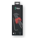 950 PKL/9 BM N SB L-key set, metric, BlackLaser, 9 pieces By Wera Tools 05073596001