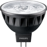 6.3W MR16 LED Lamp, 30K By Philips Lighting 6.3MR16/LED/F25/930/D/EC/12V T20 10/1FB