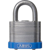 Blue Laminated Steel Padlock, 23/64