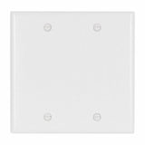 Wallplate 2G Blank Thrmst Box Mt Std WH By Eaton Arrow Hart 2137W-BOX