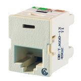 Ivory Category 6 Snap in Connector, TracJack By Ortronics TJ600-13