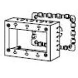 Shallow Switch/Receptacle Box, 3-Gang, 500/700 Series Raceway, Ivory By Wiremold V5747-3