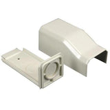 Blank End Fitting, Plugmold 2000 Series, Non-Metallic, Ivory By Wiremold NM2010A