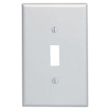 Toggle Wallplate, 1-Gang, Thermoset, White, Midway By Leviton 80501-W