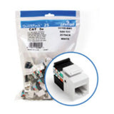 Snap-In Category 5e Connector, White By Leviton 5G108-BW5