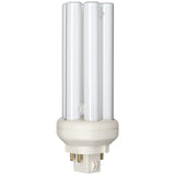 Compact Fluorescent Lamp, 18W, Triple Tube, 4-Pin, 4100K  By Philips Lighting PL-T 18W/841/A/4P  1CT/5X10BOX ALTO