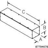 Wireway, Type 1, Screw Cover, 10