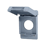 Weatherproof Cover, 1-Gang, Single Receptacle, Vertical, Non-Metallic, Gray By Carlon E98G20N