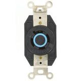 Locking Single Receptacle, 20A, 3PH Y 120/208V, 4P4W By Leviton 2440