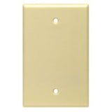 Blank Wallplate, 1-Gang, Nylon, Lt. Almond, Midway By Leviton PJ13-T