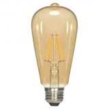 6.5W ST19 LED Lamp, 23K, Amber By Satco S9579