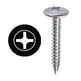 K-Lath Metal Piercing Screw, Phillips, Wafer Head, #8 x 3/4