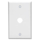 Phone/Cable Wallplate, 1-Gang, .625