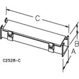 Wireway, Lay-In, Type 12, Cover, 2-1/2