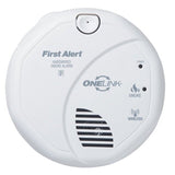 OneLink Smoke Alarm, 120V AC, Hardwired, White By BRK-First Alert SA520B