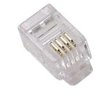 RJ22 4P4C modular plug By Tri-Net 060-F44-T-6