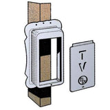 Single Family Residence Service Box, 1-Gang, Metallic By Benner-Nawman 900TV