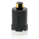 30 Amp, 600VAC/ 20 Amp, 250VDC, Non-NEMA Plug By Leviton 21415-LB