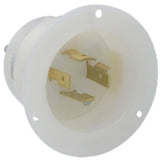 Locking Flanged Inlet, 20A, 125/250V, 3P4W By Leviton 2415