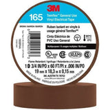 General Use Vinyl Electrical Tape, Multi-Purpose, Brown, 3/4