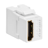 HDMI Connector, Feedthrough, QuickPort,White By Leviton 40834-W