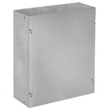 NEMA 1 Screw Cover Enclosure, Powder Coated Steel without Knockouts, 6