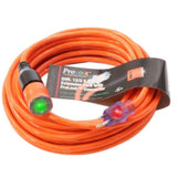 Molded Extension Cord with CGM Connector, 50' By Century Wire & Cable D14412050OR