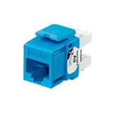 Snap-In Connector, QuickPort, eXtreme 10G, CAT 6A, Blue By Leviton 6110G-RL6