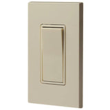 3-Way Illuminated Decora Rocker Switch, 15A, 120/277V, Light Almond By Leviton 5613-2T