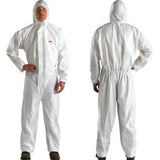 Disposable Protective Coverall 4510-XL White Type 5/6 By 3M 4510-XL