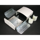 Entrance End Fitting, DS4000 Series, Fog White By Wiremold DS4010A-DV