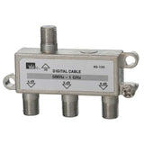 3-Way, General Purpose Digital Cable Splitter, 5 MHz - 1 GHz By Ideal 85-133