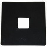 Outlet Box Cover, Matte Black By Halo L900MB