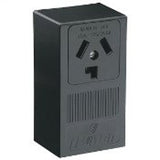 30 Amp Surface Mount Receptacle, 125/250V, 10-30R, Non-Grounding  By Leviton 5054