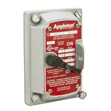 20 Amp, 120/277V AC, 1-Gang EDS Switch, Cover By Appleton EDSF21Q